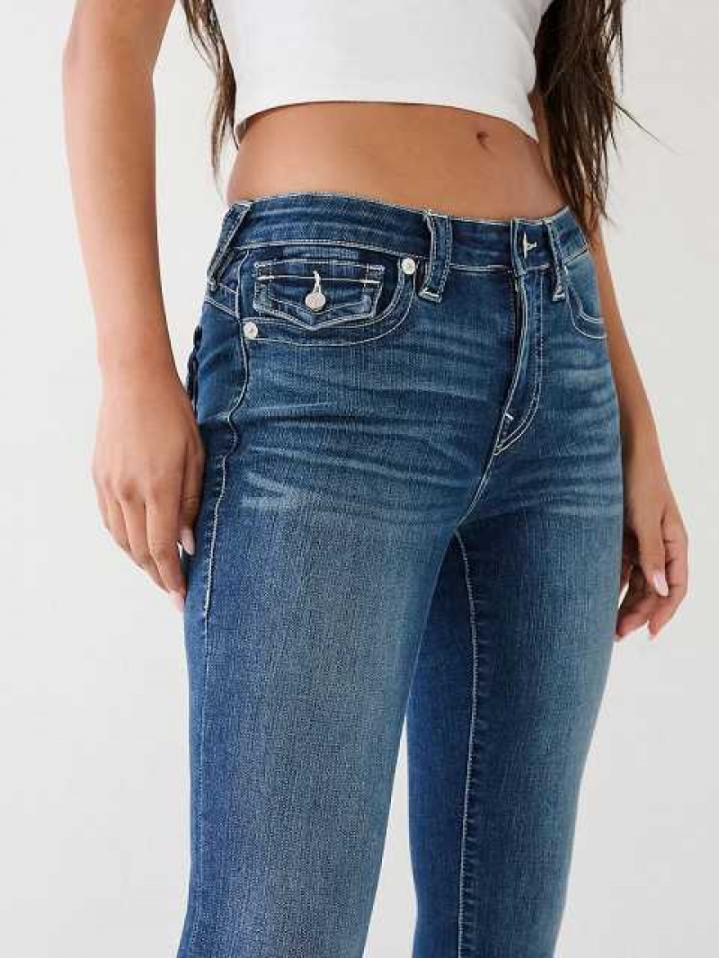 Jeans Skinny True Religion Jennie Mid-rise Mujer Azul Marino | Colombia-JFYIDKO57