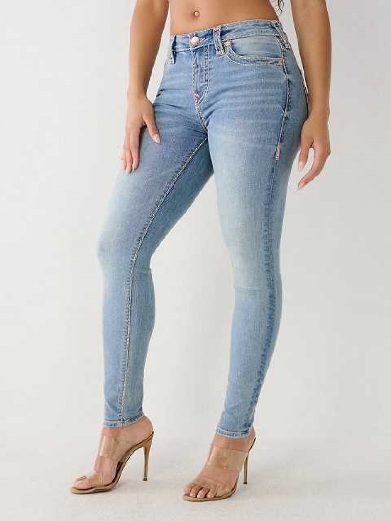 Jeans Skinny True Religion Jennie Mujer Azules | Colombia-SNYUMEW58