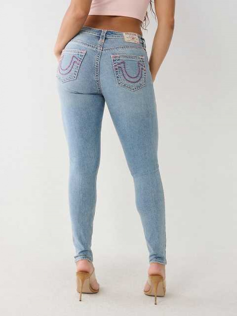 Jeans Skinny True Religion Jennie Mujer Azules | Colombia-SNYUMEW58