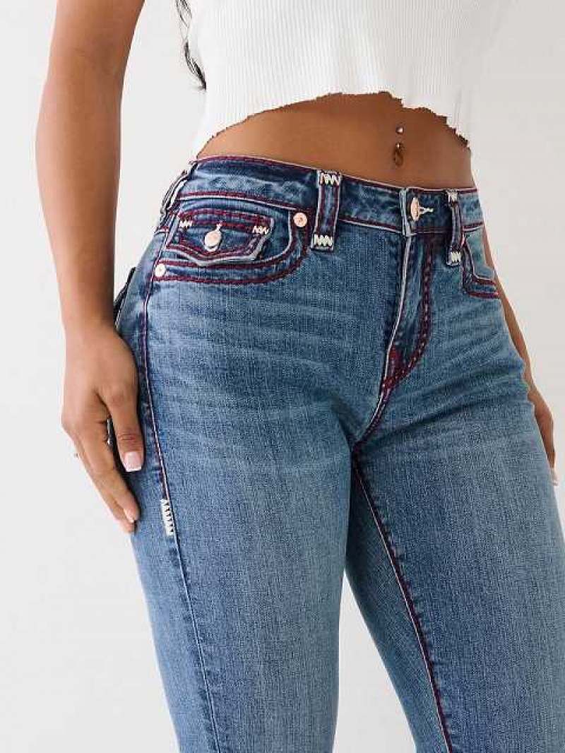 Jeans Skinny True Religion Jennie Mujer Azules | Colombia-KHOXDPJ49