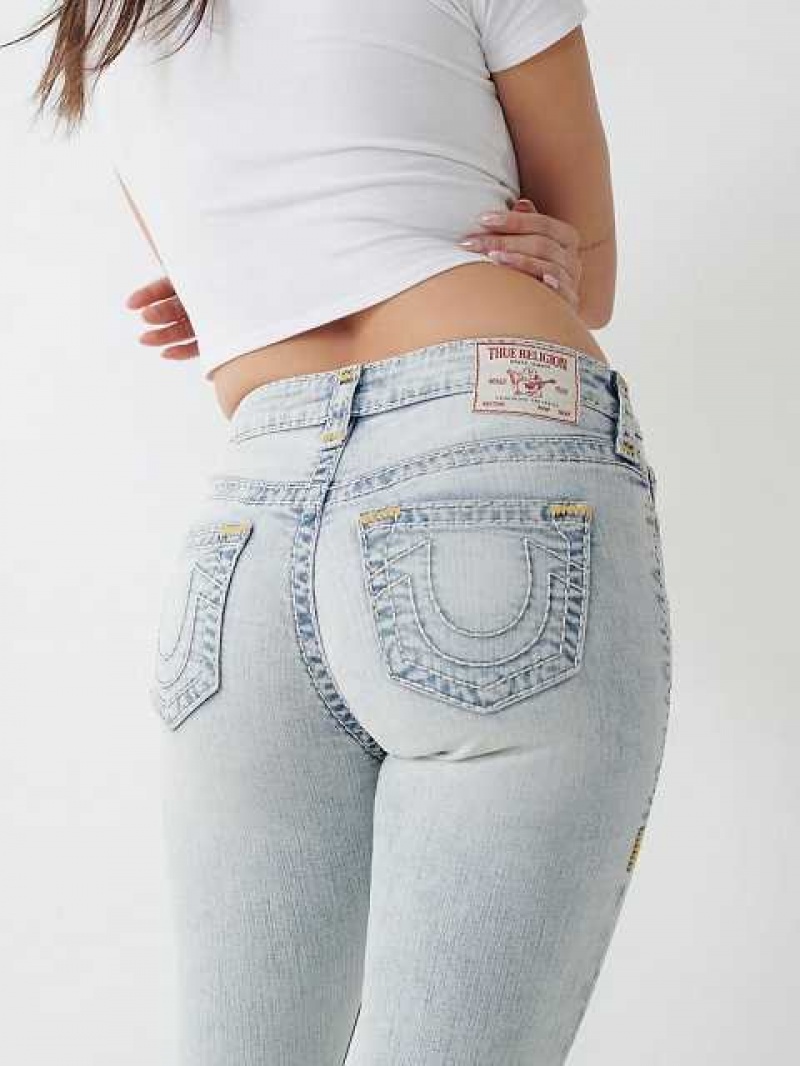 Jeans Skinny True Religion Jennie Super T Curvy Mujer Azules Claro | Colombia-SUFEZPA54