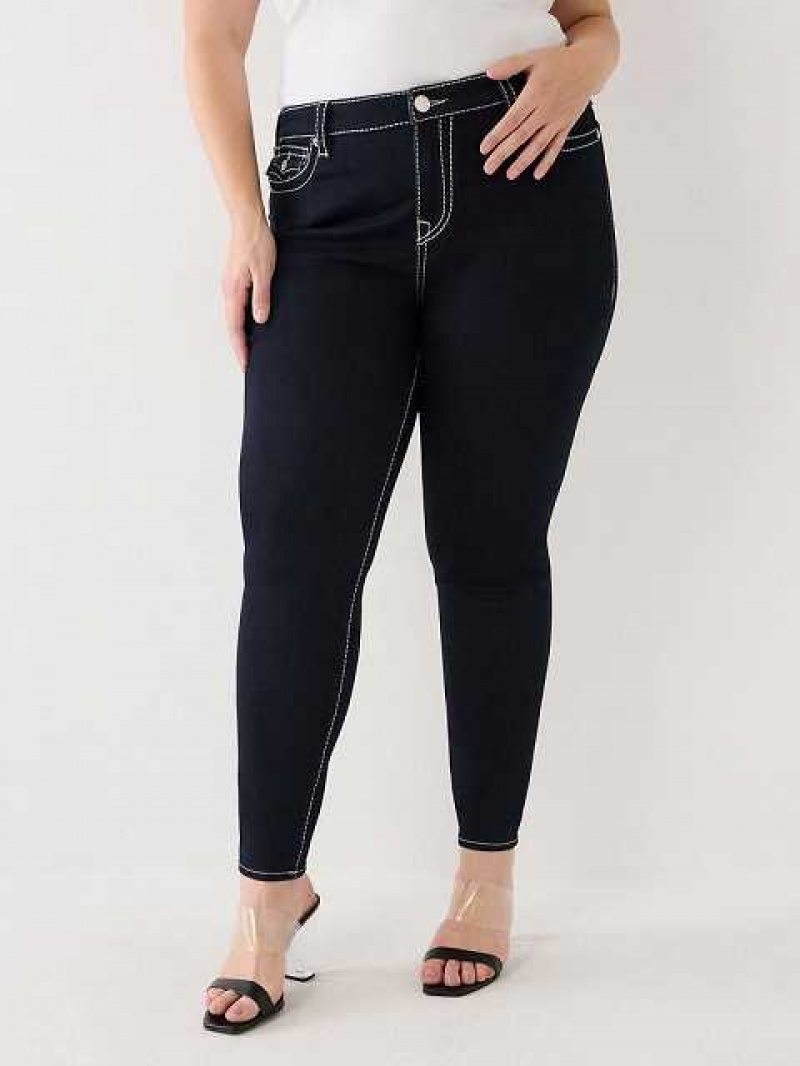 Jeans Skinny True Religion Plus Jennie Lurex High Rise Mujer Body Rinse | Colombia-TCAVURK69