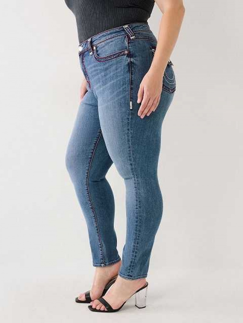 Jeans Skinny True Religion Plus Jennie Mujer Azules | Colombia-PRHZYEQ95