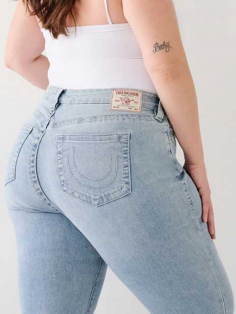 Jeans Skinny True Religion Plus Jennie Mid Rise Curvy Mujer Azules | Colombia-TPLXSMI48