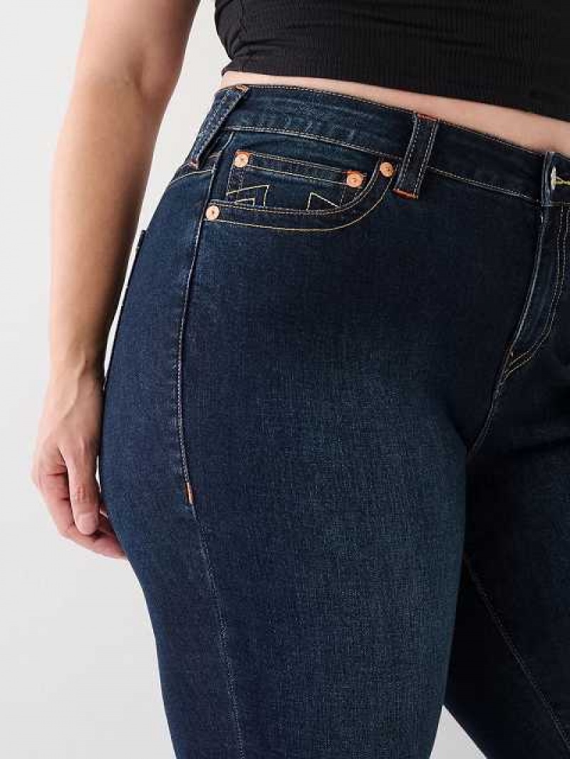 Jeans Skinny True Religion Plus Jennie Mid Rise Curvy Mujer Azules Oscuro | Colombia-AROJYXW41