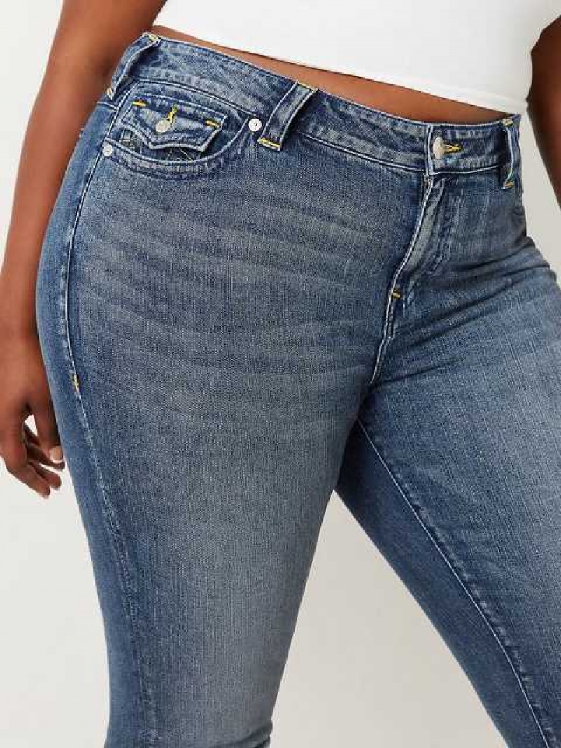 Jeans Skinny True Religion Plus Stella Low Rise Mujer Naranjas | Colombia-RTSOHUG57