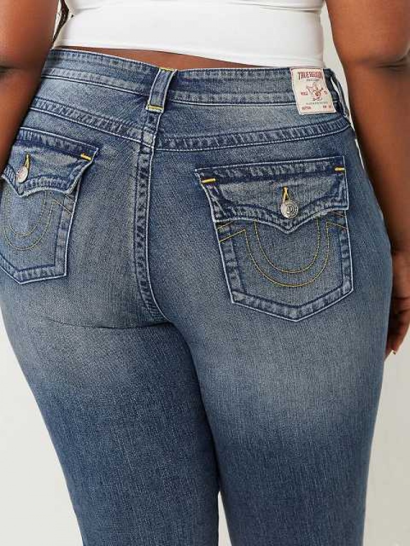 Jeans Skinny True Religion Plus Stella Low Rise Mujer Naranjas | Colombia-RTSOHUG57