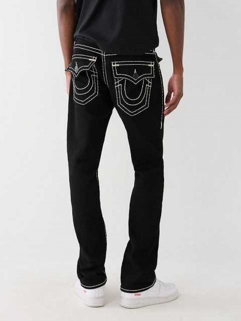 Jeans Skinny True Religion Ricky Super T Hombre Negras | Colombia-PSALCRQ42