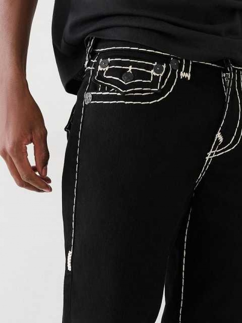 Jeans Skinny True Religion Ricky Super T Hombre Negras | Colombia-PSALCRQ42