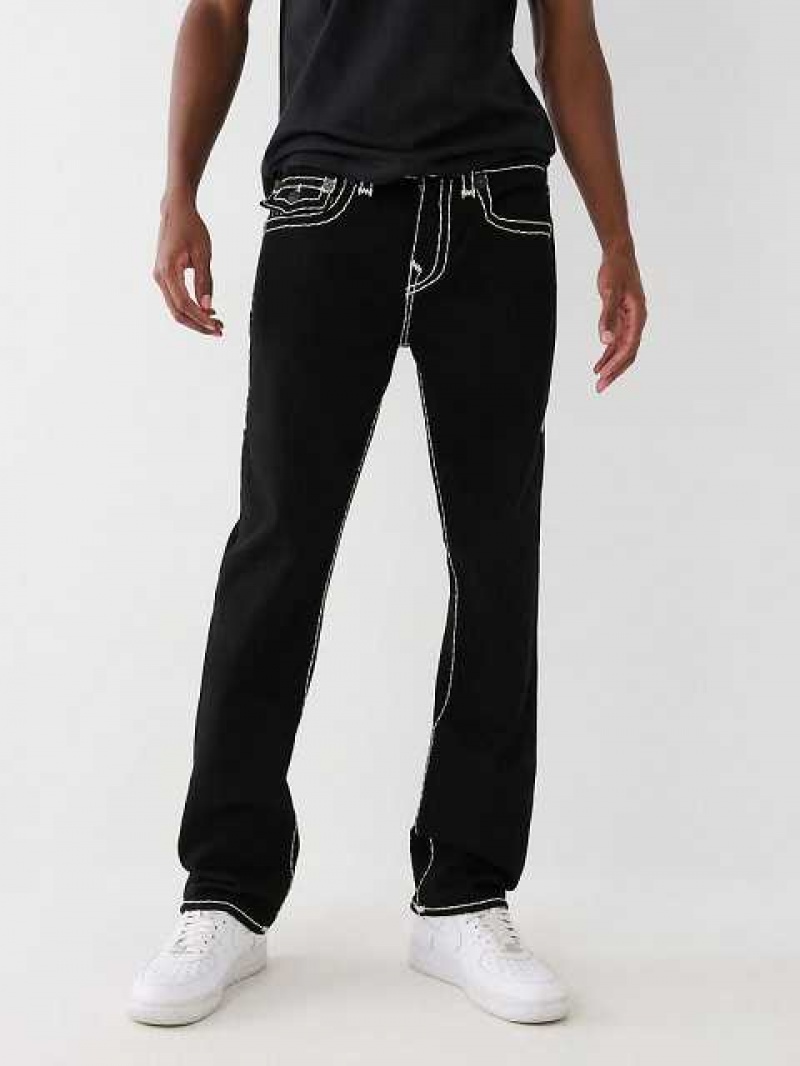 Jeans Skinny True Religion Ricky Super T Hombre Negras | Colombia-PSALCRQ42