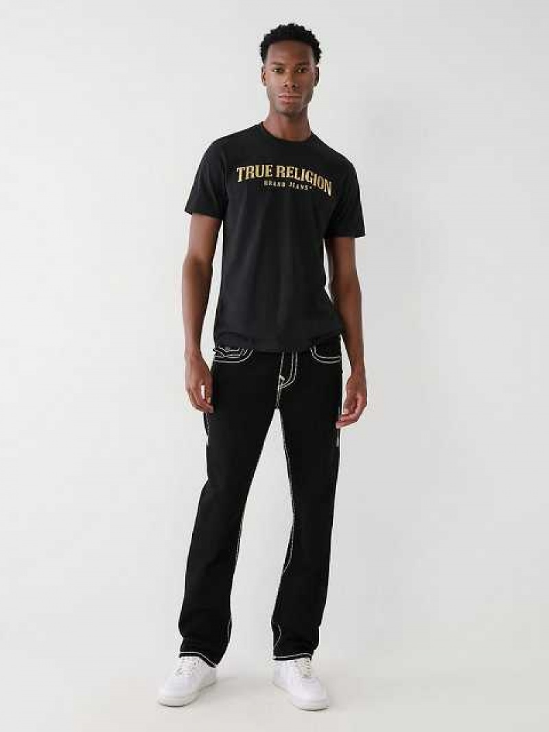 Jeans Skinny True Religion Ricky Super T Hombre Negras | Colombia-PSALCRQ42