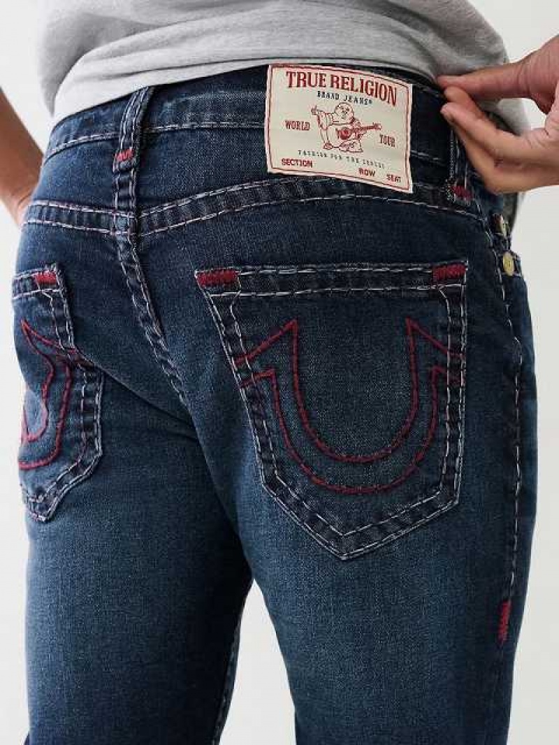 Jeans Skinny True Religion Rocco 32” Hombre Azules Oscuro | Colombia-BSFLDUG79