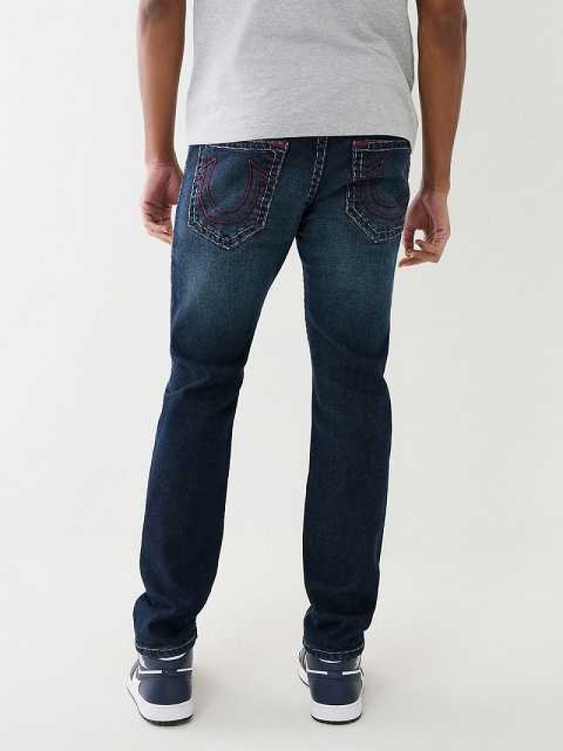 Jeans Skinny True Religion Rocco 32” Hombre Azules Oscuro | Colombia-BSFLDUG79