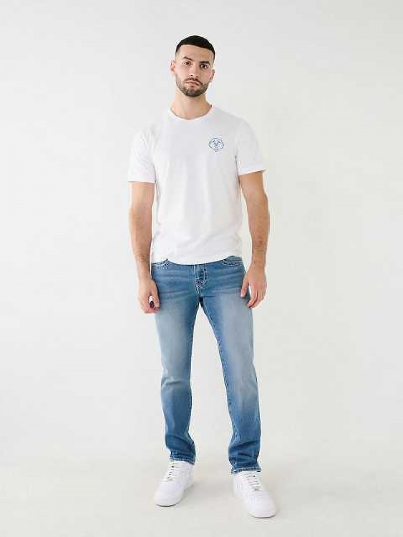 Jeans Skinny True Religion Rocco Big T Hombre Azules Claro | Colombia-OUWKBSA71