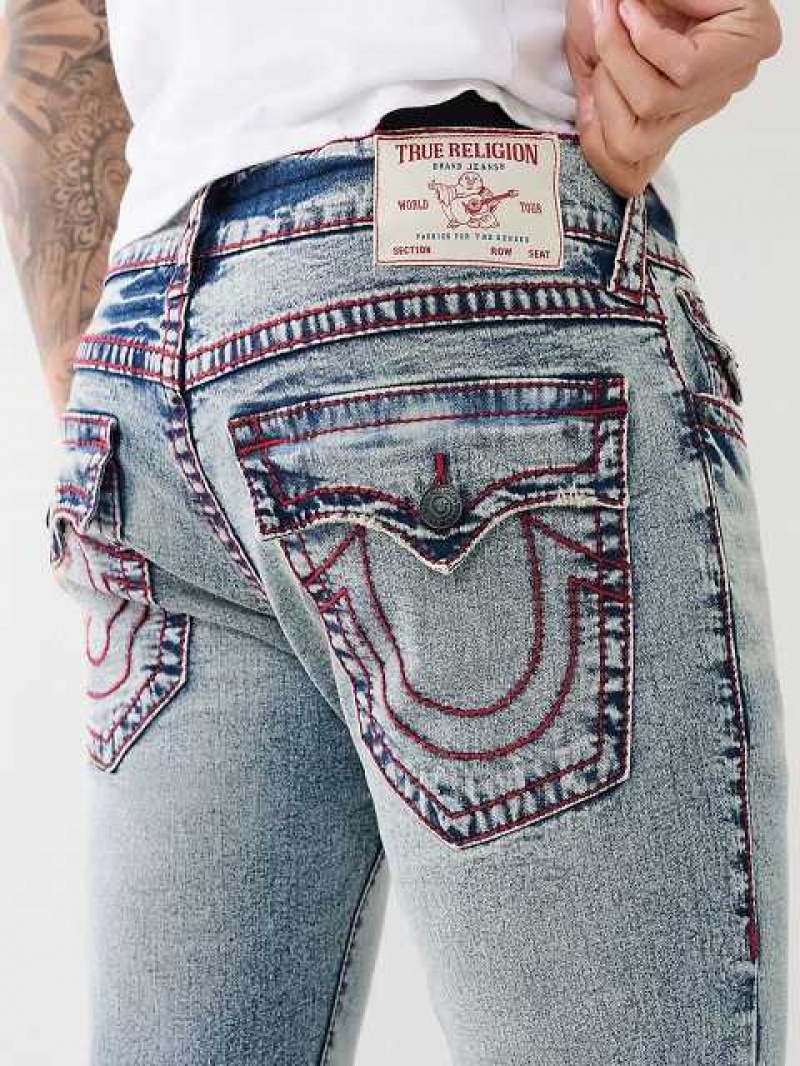 Jeans Skinny True Religion Rocco Big T Stitch Hombre Azules Claro | Colombia-ORJMXGB23