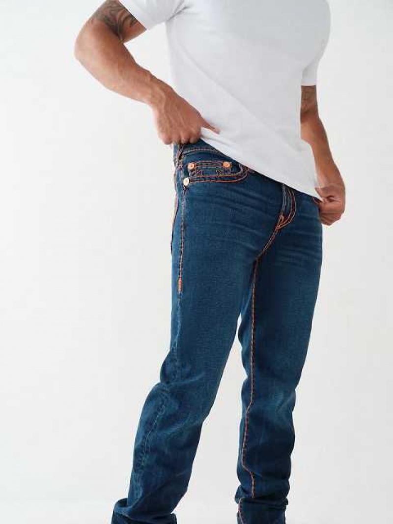 Jeans Skinny True Religion Rocco Hombre Azules Oscuro | Colombia-RUVPZWF30