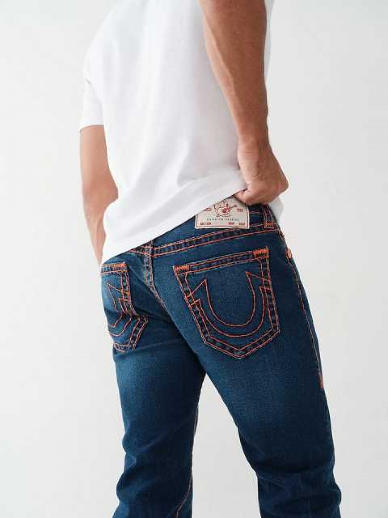 Jeans Skinny True Religion Rocco Hombre Azules Oscuro | Colombia-RUVPZWF30