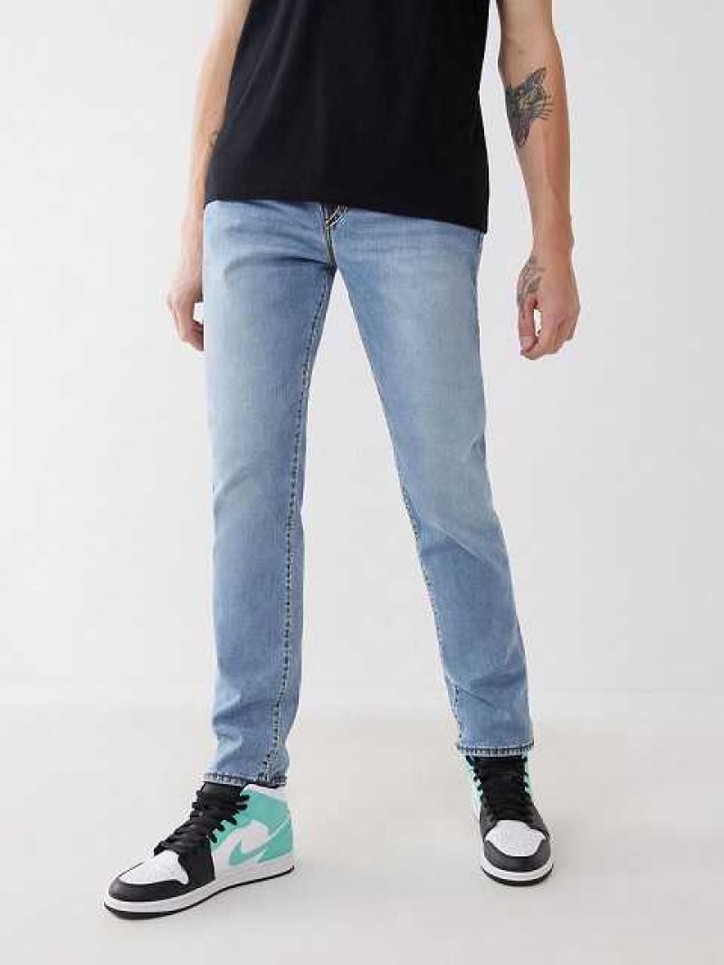 Jeans Skinny True Religion Rocco Hombre Azules Claro | Colombia-UYEBFIH30