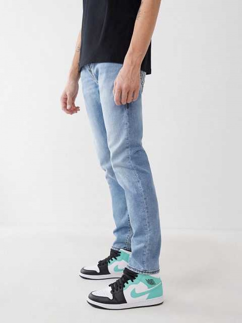 Jeans Skinny True Religion Rocco Hombre Azules Claro | Colombia-UYEBFIH30