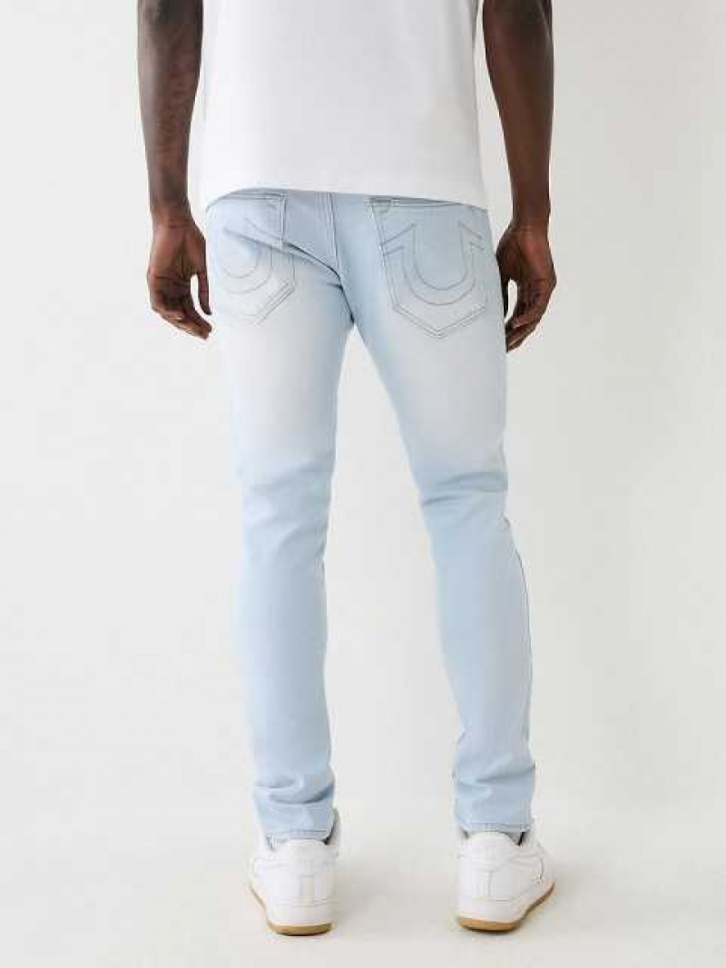 Jeans Skinny True Religion Rocco Hombre Azules Claro | Colombia-TDACXKQ34