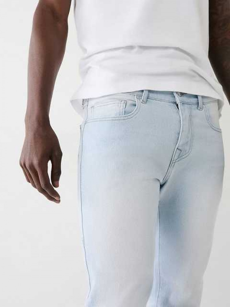 Jeans Skinny True Religion Rocco Hombre Azules Claro | Colombia-TDACXKQ34