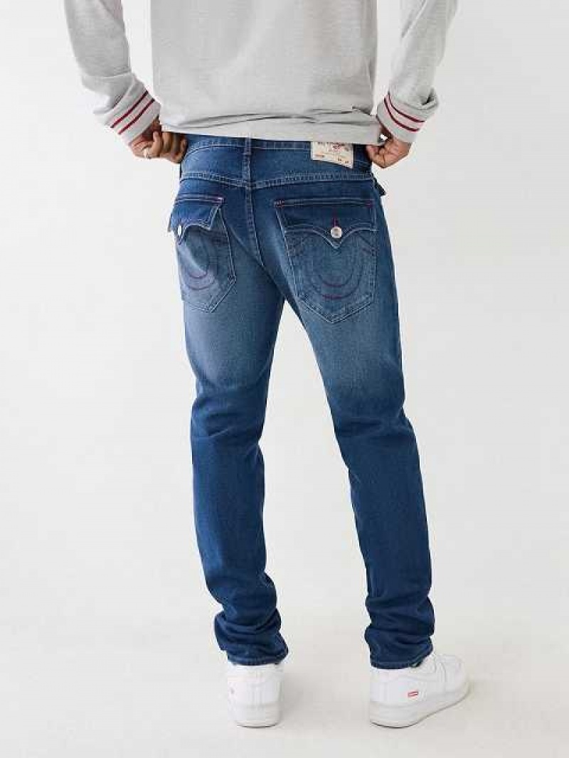 Jeans Skinny True Religion Rocco Hombre Azules | Colombia-UVQGDFR45