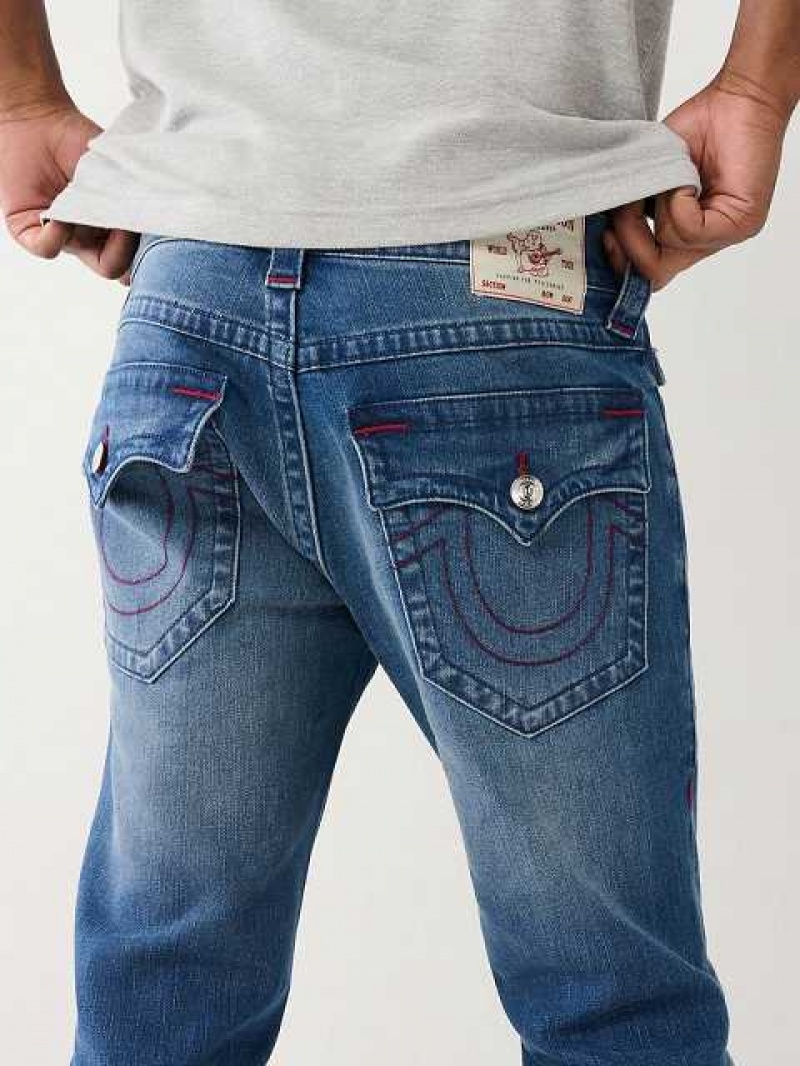 Jeans Skinny True Religion Rocco Hombre Azules | Colombia-LCBRIWS49