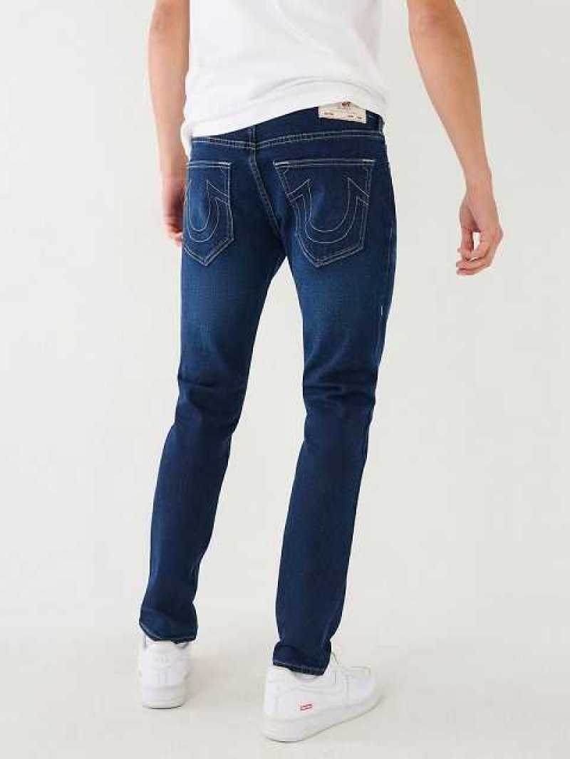 Jeans Skinny True Religion Rocco Hombre Azul Marino | Colombia-WQMNVZJ68