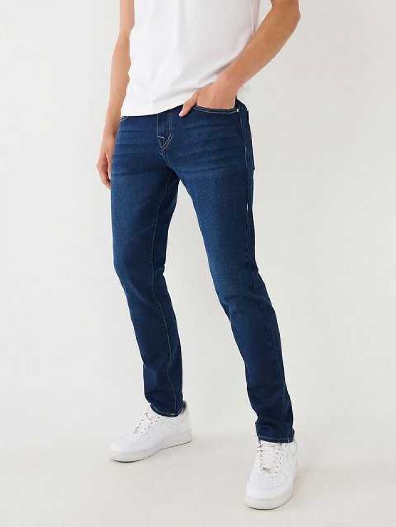 Jeans Skinny True Religion Rocco Hombre Azul Marino | Colombia-WQMNVZJ68