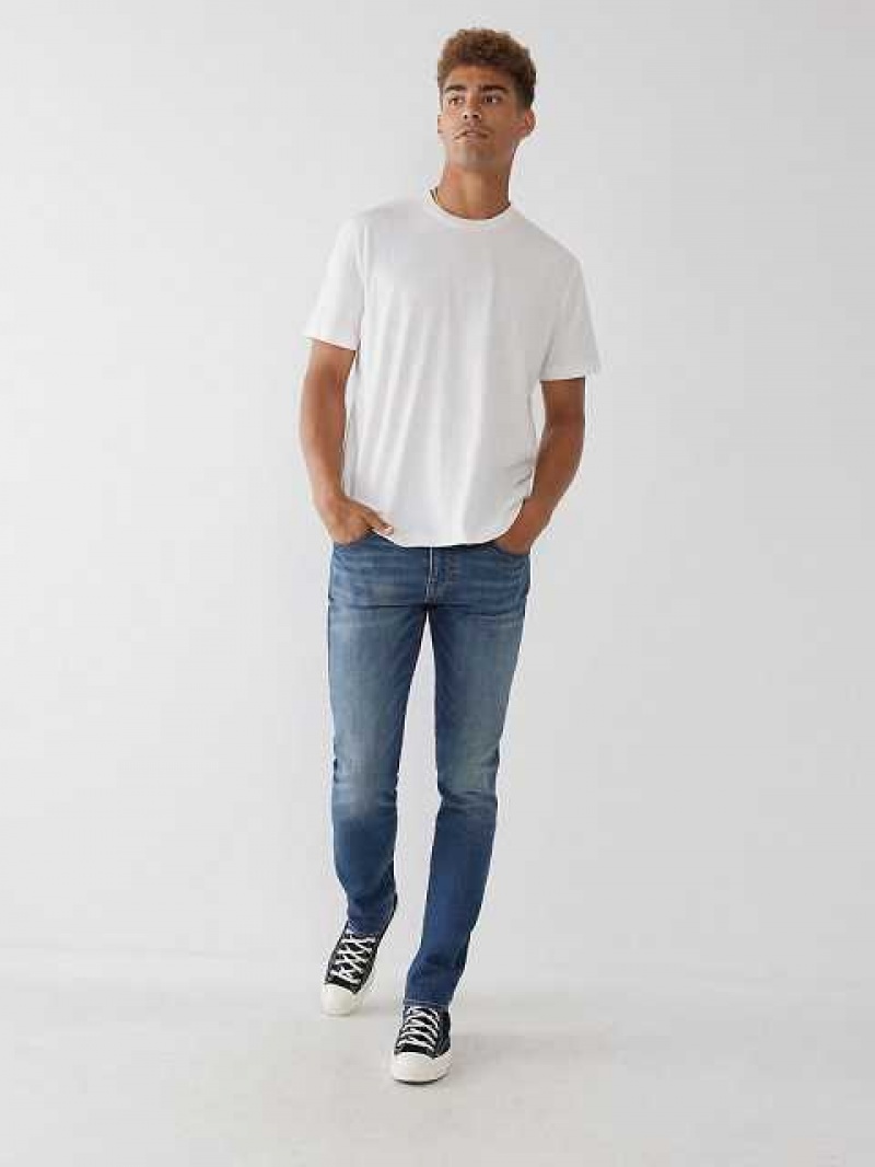 Jeans Skinny True Religion Rocco Hombre Baseline | Colombia-YZBMHRW27