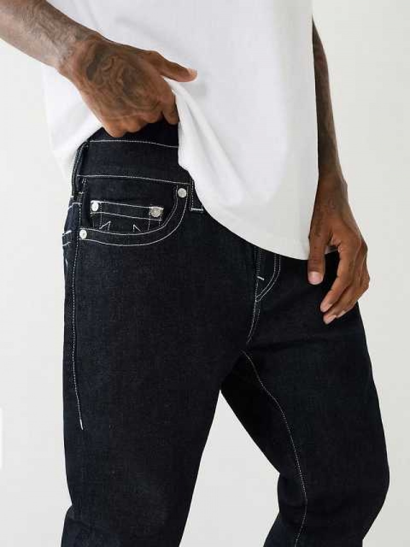 Jeans Skinny True Religion Rocco Single Needle Zipped 34” Hombre Body Rinse | Colombia-NKEZGRX57