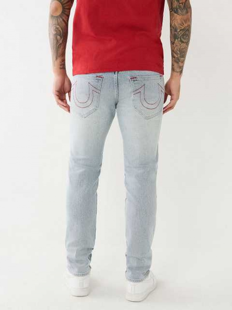 Jeans Skinny True Religion Rocco Single Needle Hombre Azules Claro | Colombia-UJMBCND34