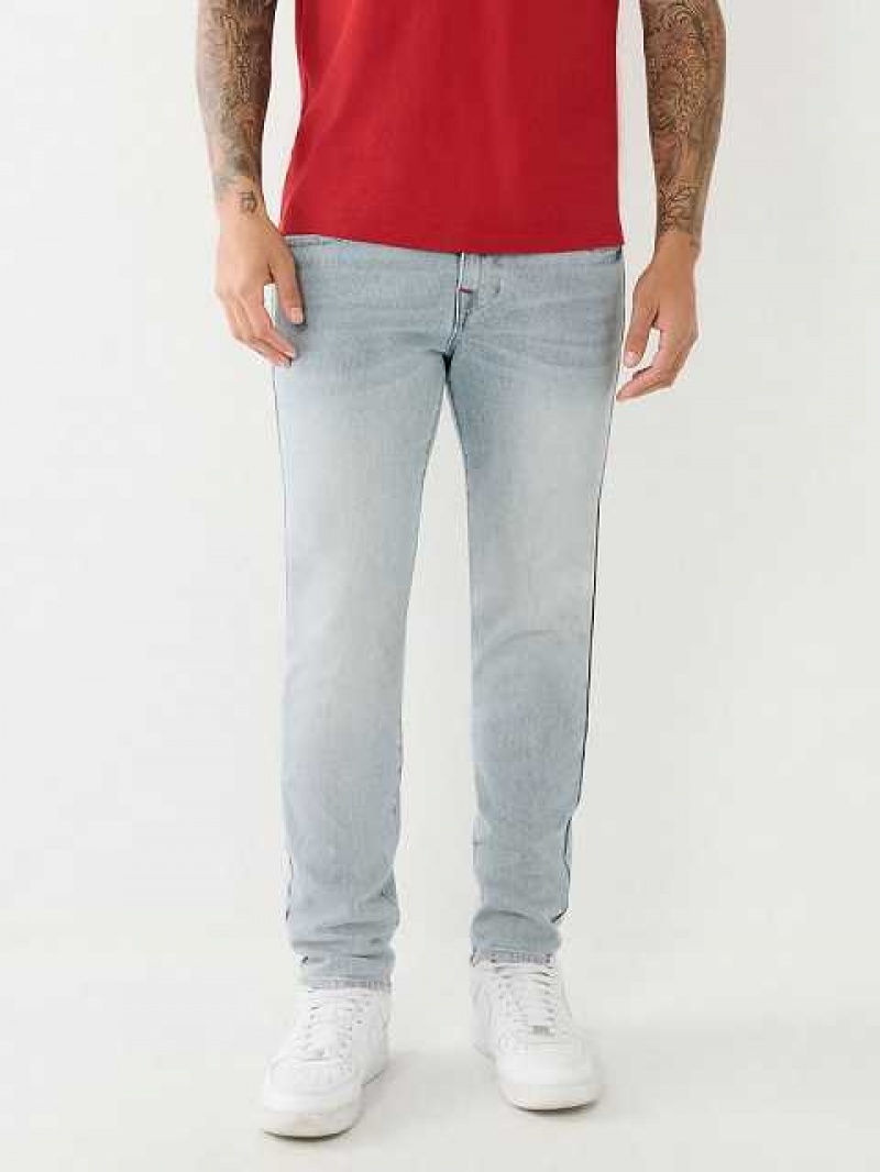 Jeans Skinny True Religion Rocco Single Needle Hombre Azules Claro | Colombia-UJMBCND34