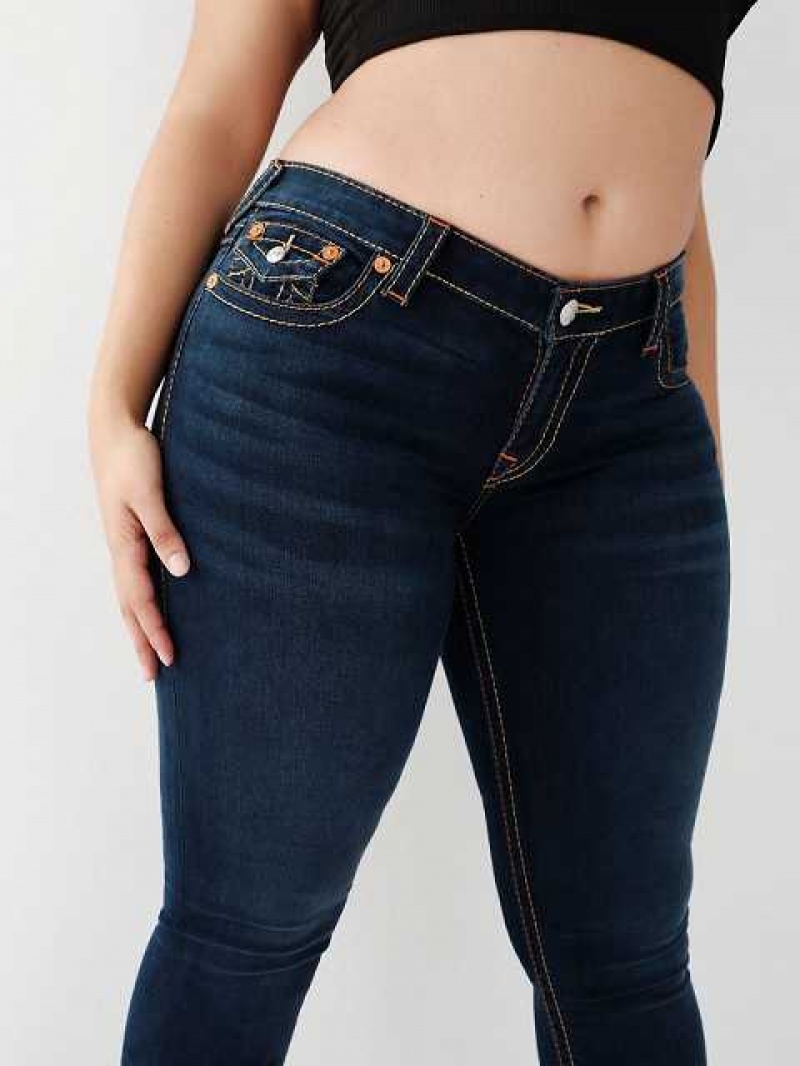 Jeans Skinny True Religion Stella Big T Low Rise Mujer Azules | Colombia-SJMTKLX27