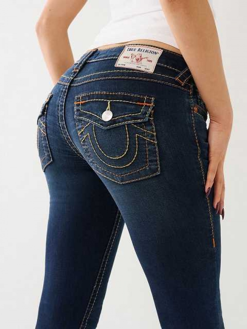 Jeans Skinny True Religion Stella Big T Low Rise Mujer Azules | Colombia-SJMTKLX27