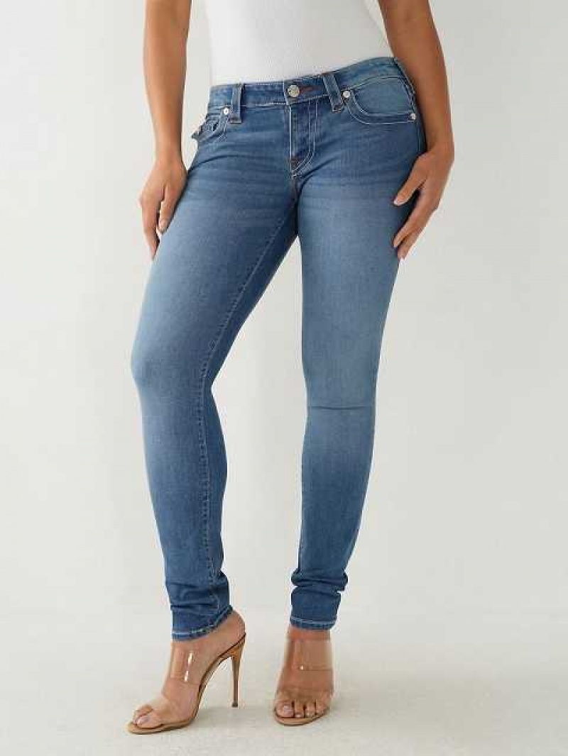 Jeans Skinny True Religion Stella Low Rise Mujer Azules | Colombia-MFCHDIT26