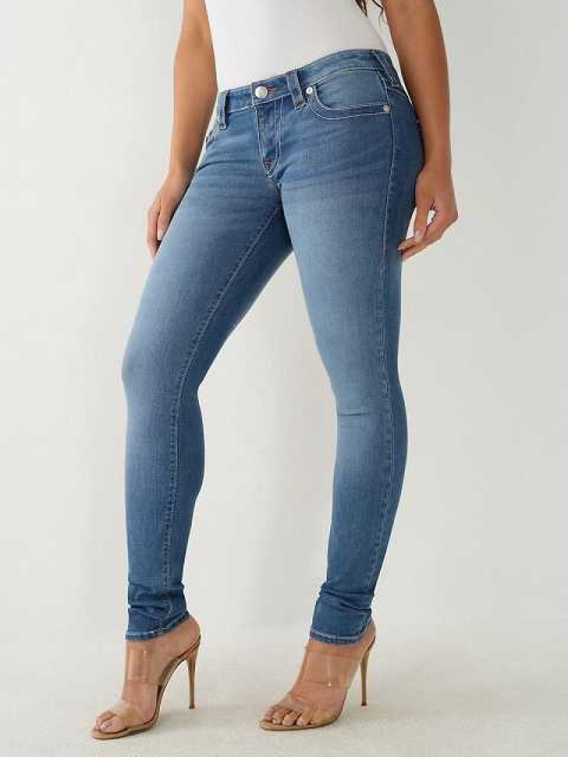 Jeans Skinny True Religion Stella Low Rise Mujer Azules | Colombia-MFCHDIT26