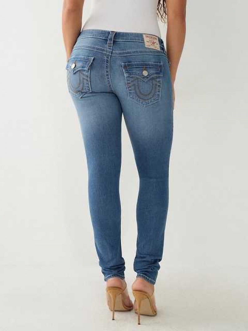 Jeans Skinny True Religion Stella Low Rise Mujer Azules | Colombia-MFCHDIT26