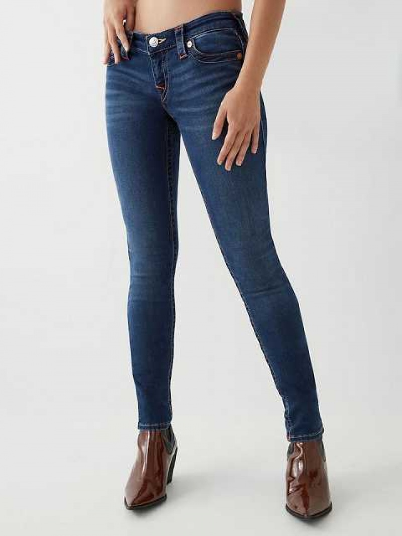 Jeans Skinny True Religion Stella Mujer Azul Marino | Colombia-ADGLIHV24