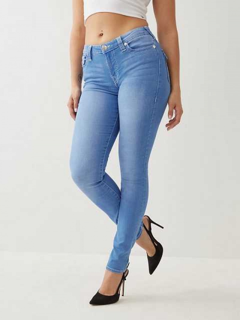 Jeans Skinny True Religion Stella Mujer Azules Claro | Colombia-WERFVTG17