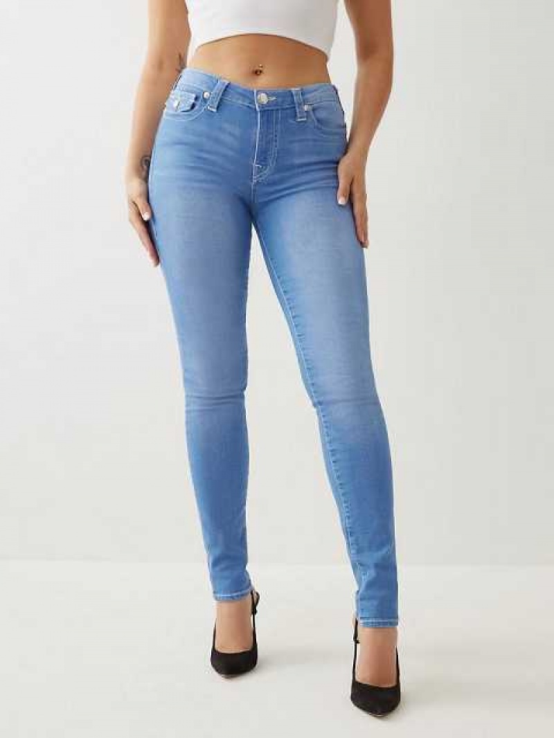 Jeans Skinny True Religion Stella Mujer Azules Claro | Colombia-WERFVTG17