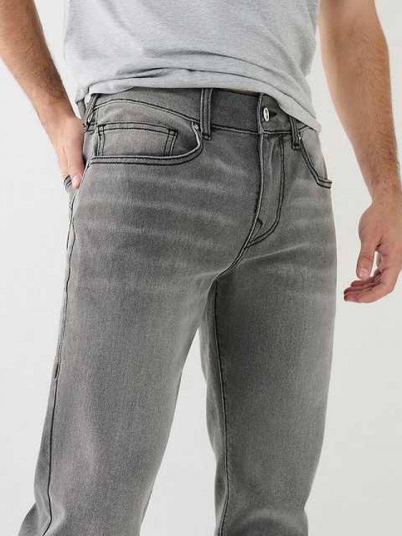 Jeans Slim True Religion Geno Single Needle Hombre Gris | Colombia-UZFSONR67