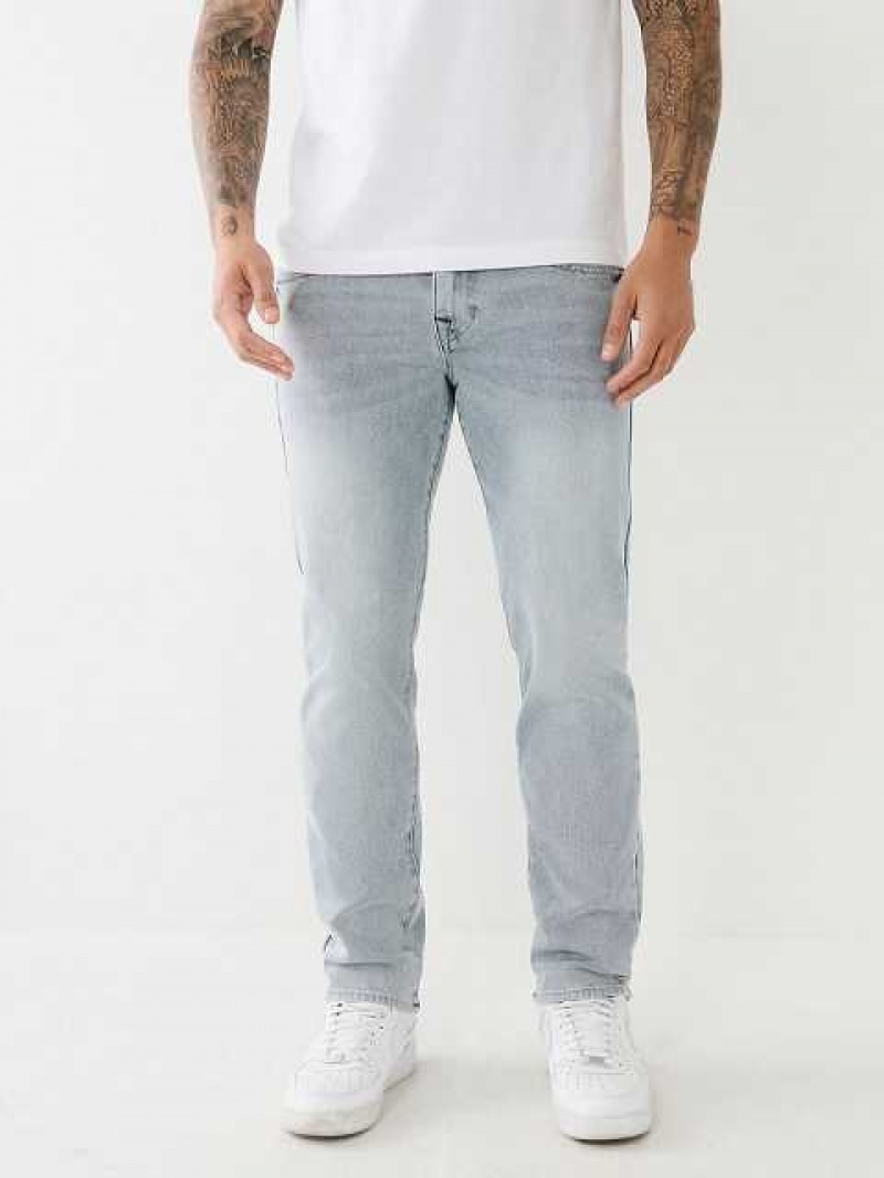 Jeans Slim True Religion Geno Single Needle Flap Hombre Azules Claro | Colombia-PUODXEC71