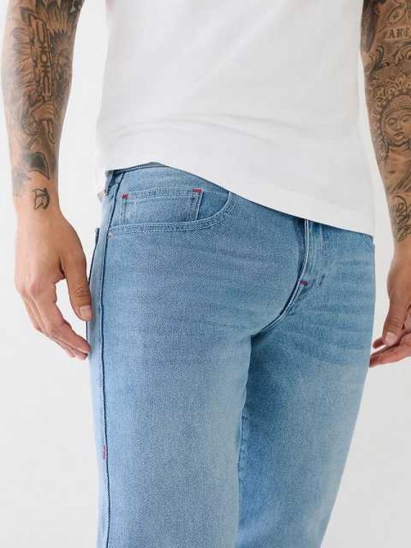 Jeans Slim True Religion Geno Single Needle Hombre Azules | Colombia-KUIYTOX50