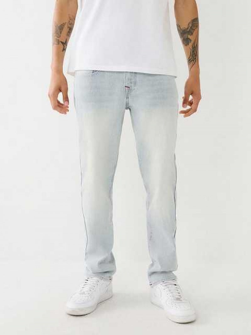 Jeans Slim True Religion Geno Single Needle Hombre Azules Claro | Colombia-UGTEIVH40