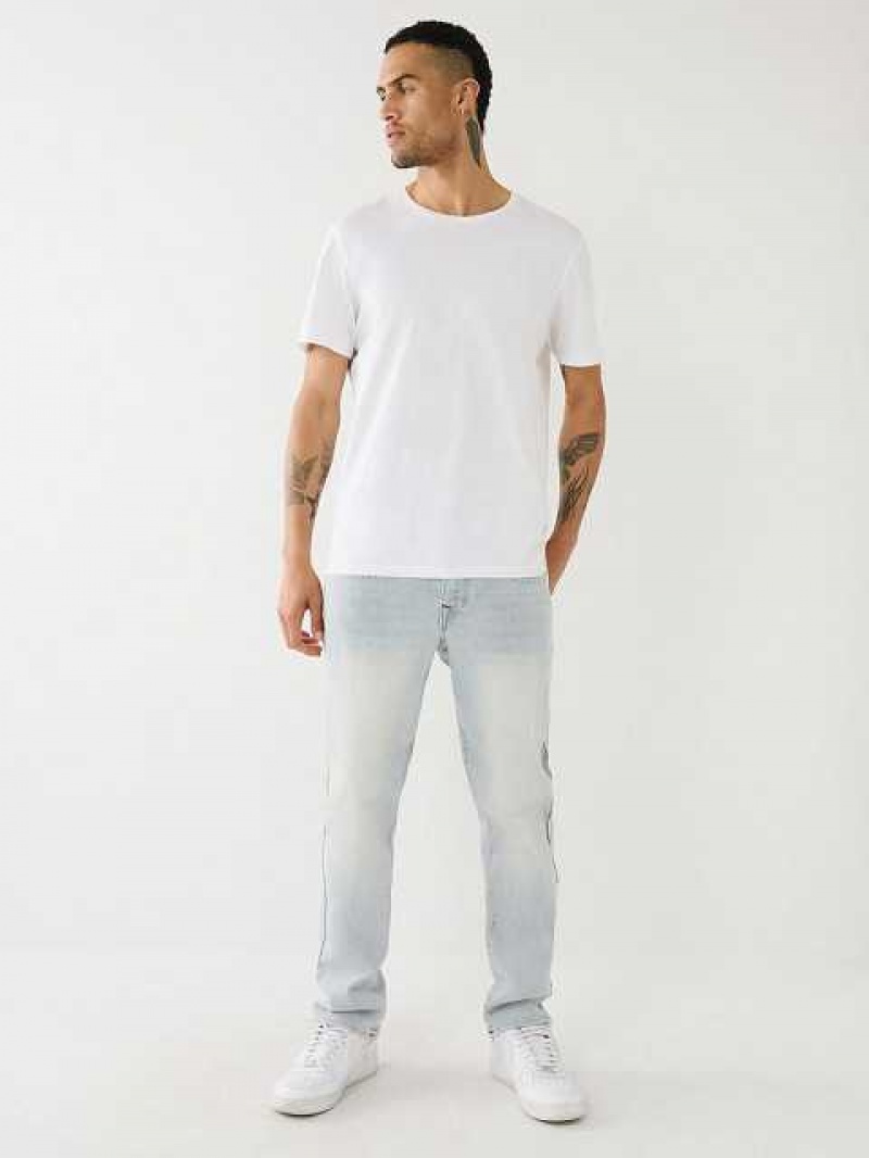 Jeans Slim True Religion Geno Single Needle Hombre Azules Claro | Colombia-UGTEIVH40