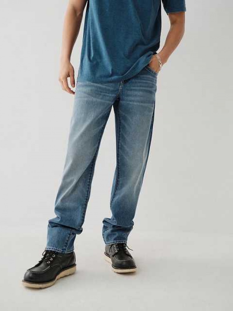 Jeans Slim True Religion Geno Super T Stitch Hombre Azules | Colombia-JTPEARL46