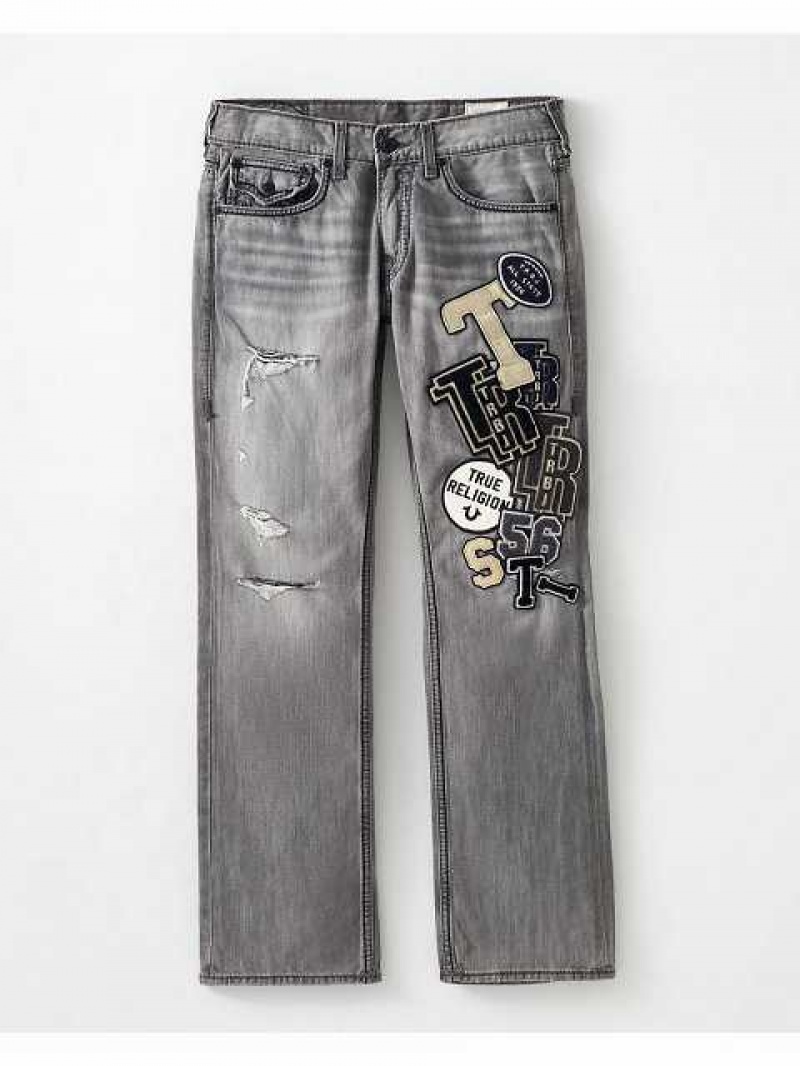 Jeans Straight True Religion Archive Ricky Hombre Gris | Colombia-SRWBYUN98