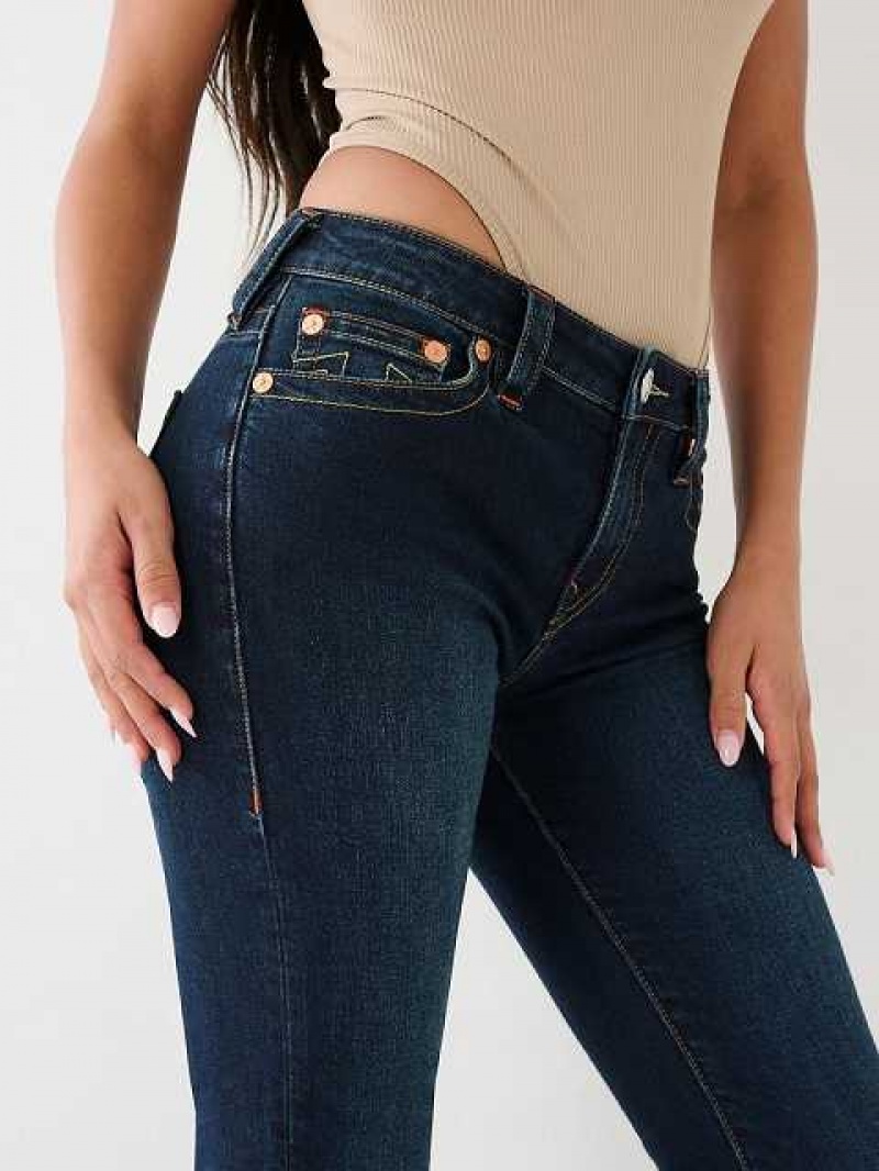 Jeans Straight True Religion Billie Mujer Azules Oscuro | Colombia-CIDPZKJ10