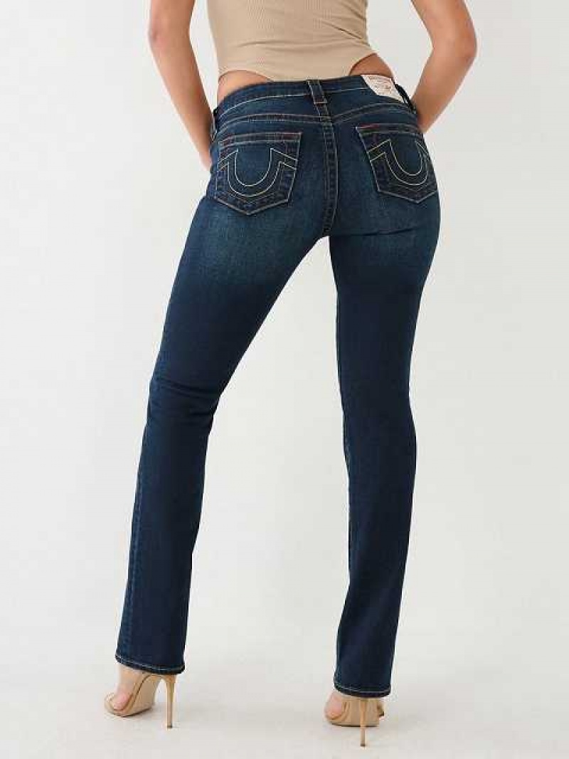 Jeans Straight True Religion Billie Mujer Azules Oscuro | Colombia-CIDPZKJ10